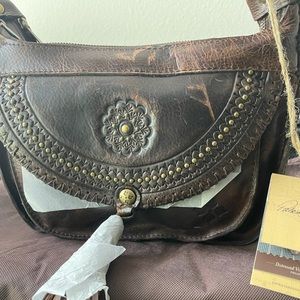 Italian leather handbag